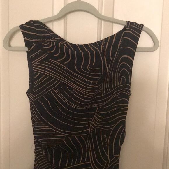Vintage David Meister black lined dress size 2 - Picture 6 of 9